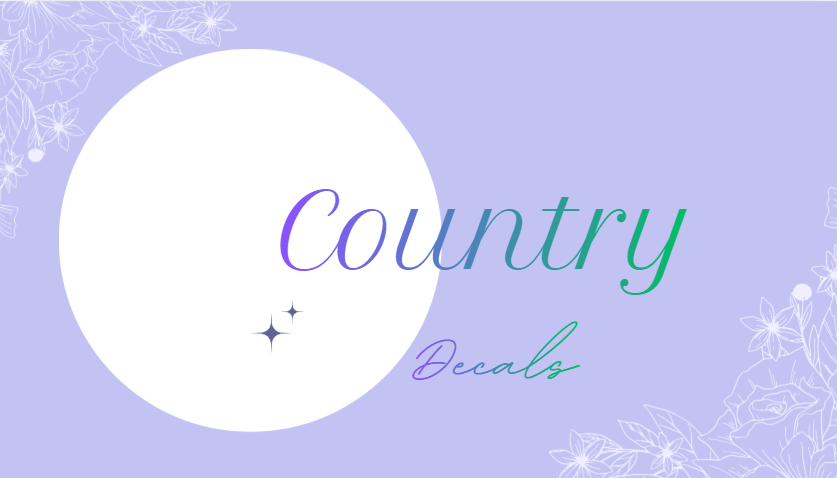 Country Decals