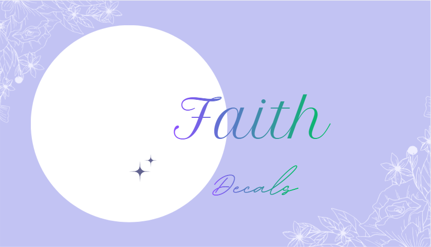 Faith Decals
