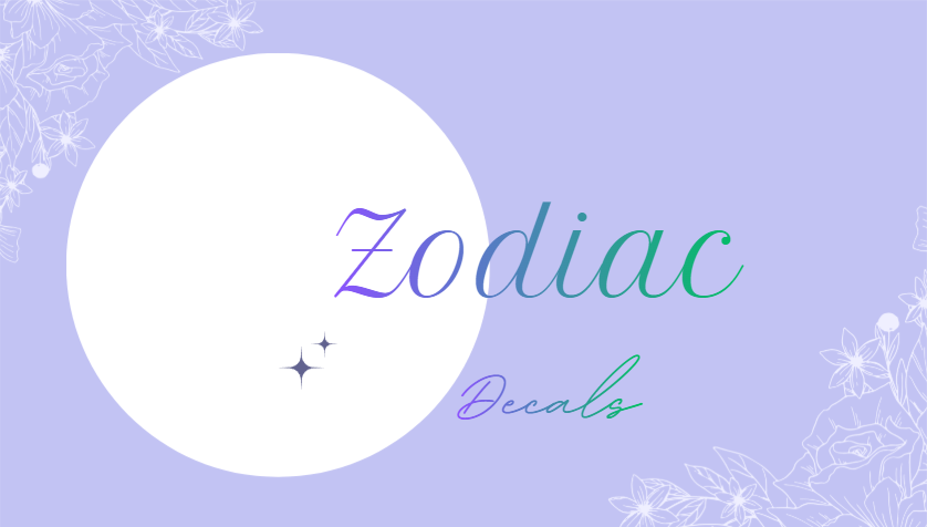 Zodiac Decals