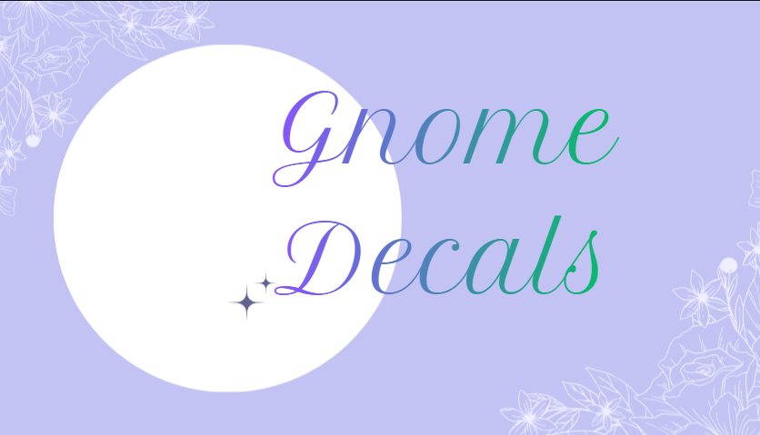 Gnome Decals