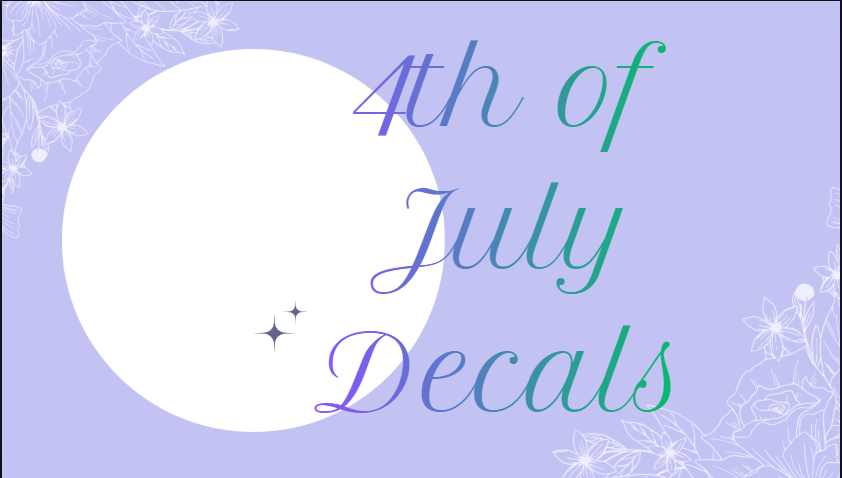 4th of July Decals