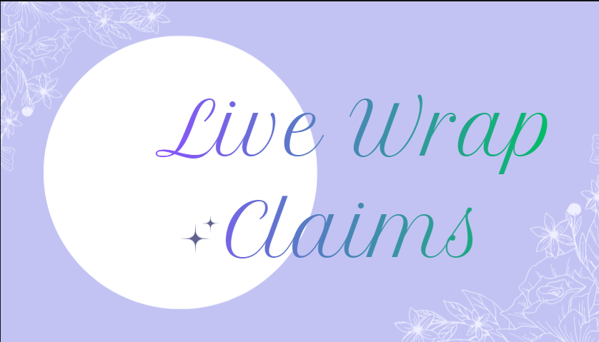 Wednesday Live Wrap Claims