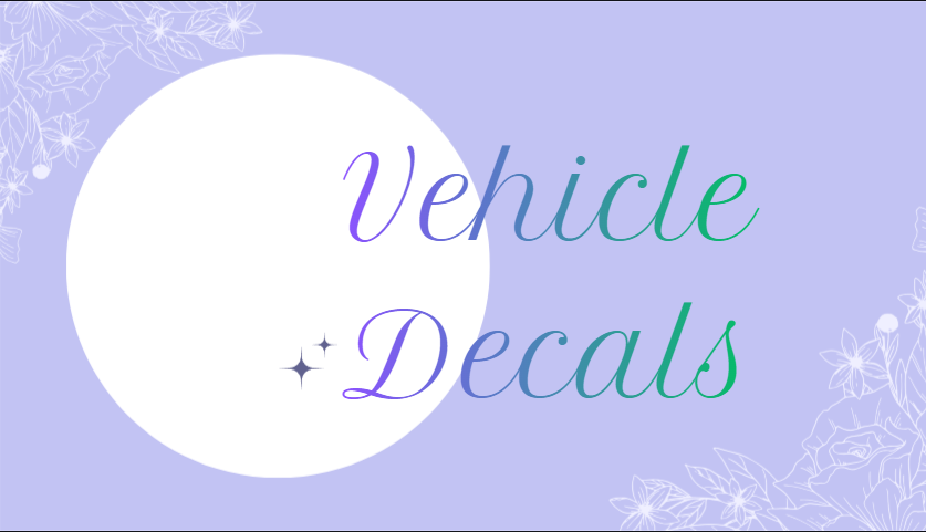 Vehicle Decals