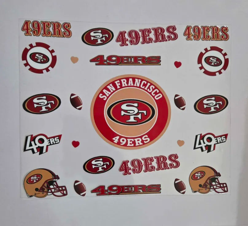 San Francisco 49ers Decal