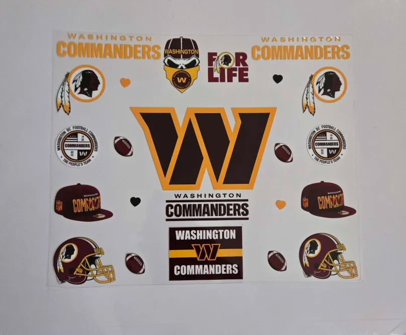 Washington Commanders Decal
