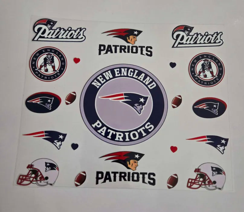 New England Patriots Decal