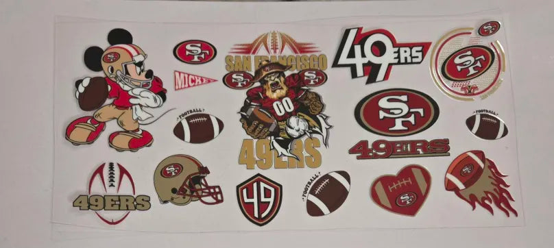 San Francisco 49ers Decal