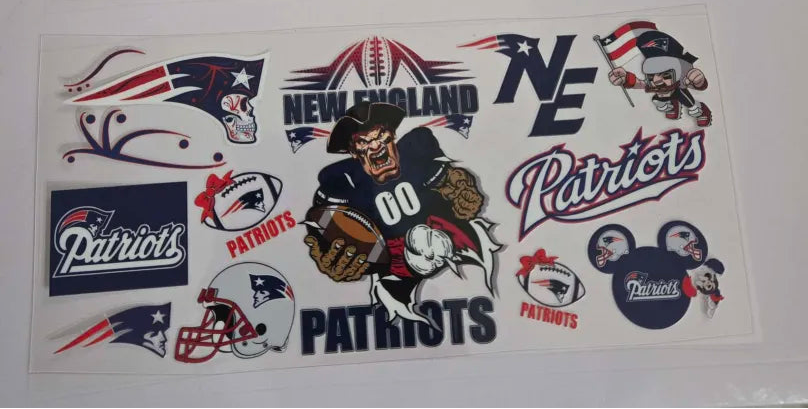 New England Patriots Decal
