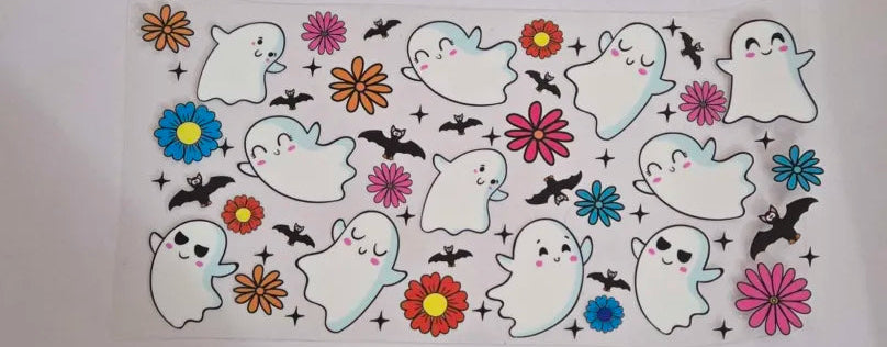 Ghost Halloween Decal