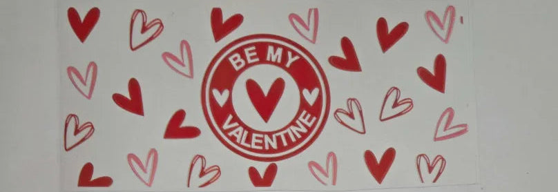Be My Valentine Decal
