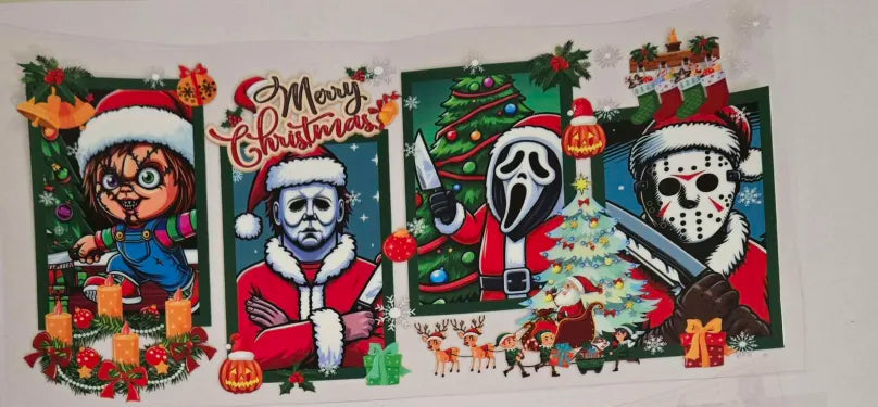 Christmas Horror Decal