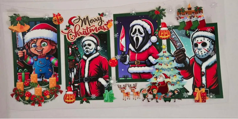 Christmas Horror Decal