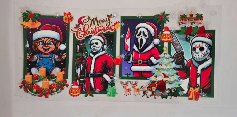 Christmas Horror Decal