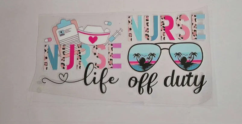 Nurse Decal