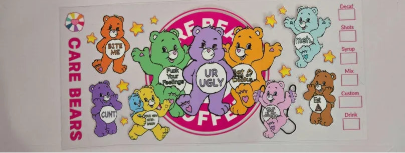 Swear Bear Decal