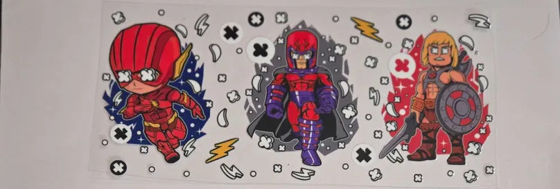 Superhero/Villians Decal