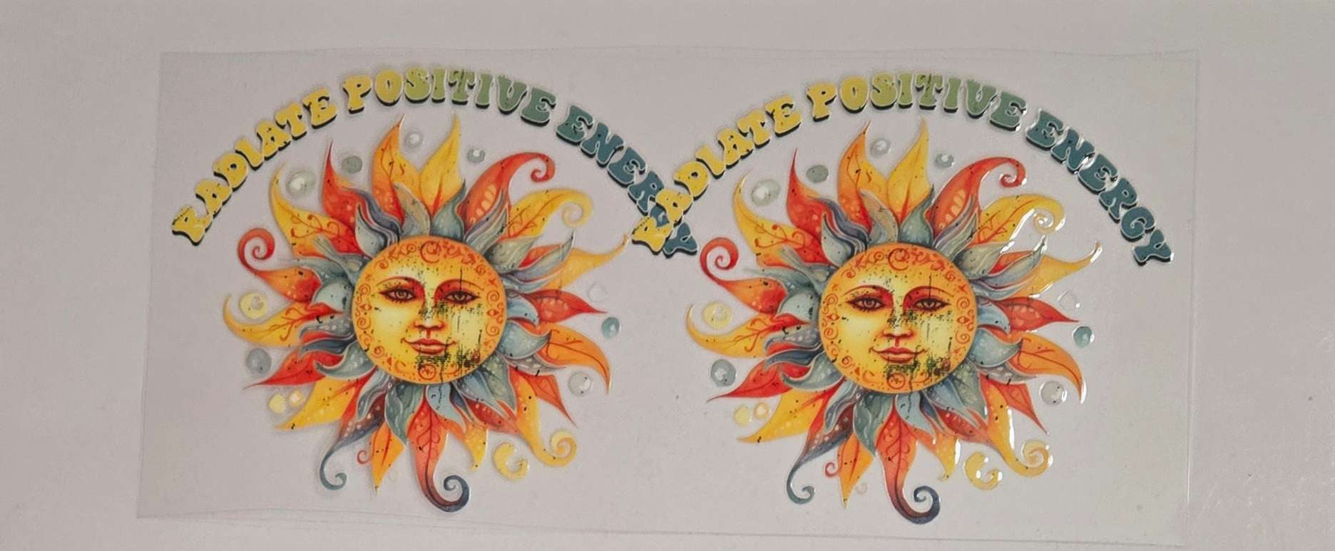 Radiate Positive Energy Decal
