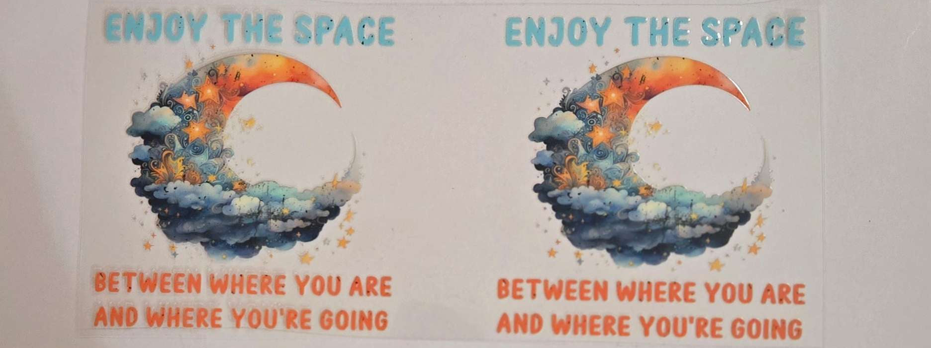 Enjoy the Space Decal