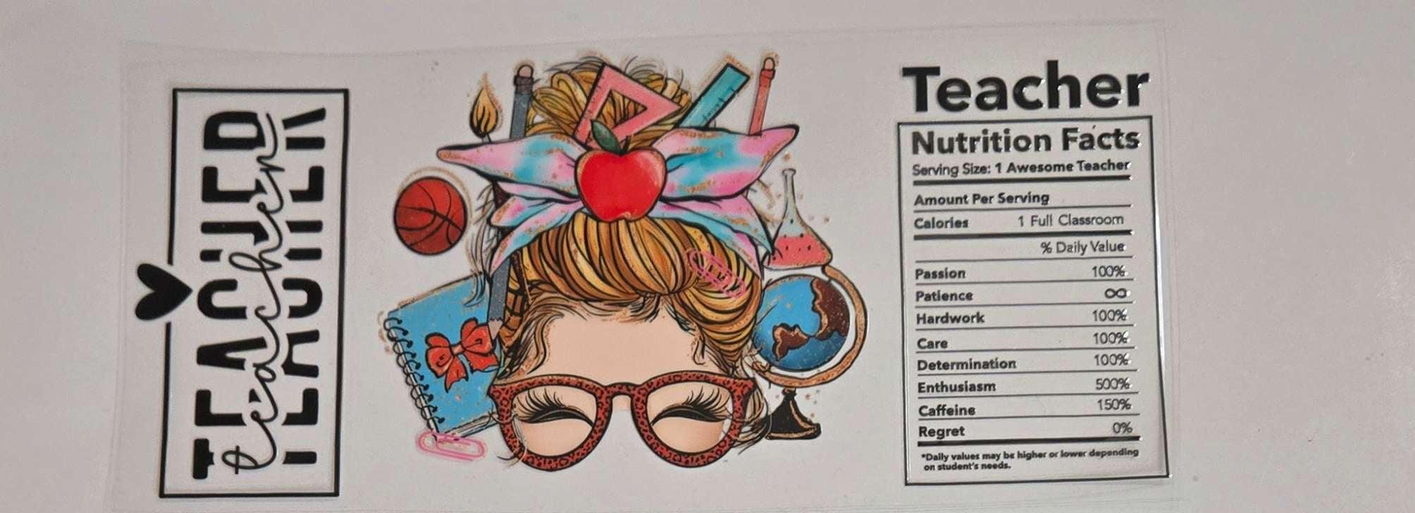 Teacher Decal