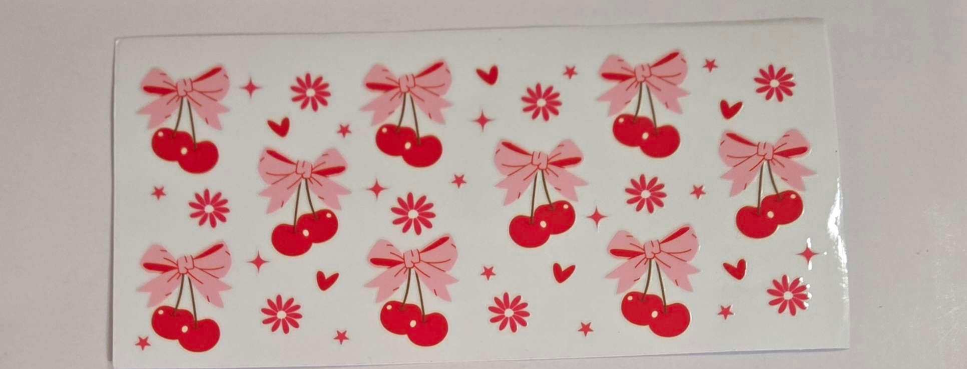 Cherries and bows Decal