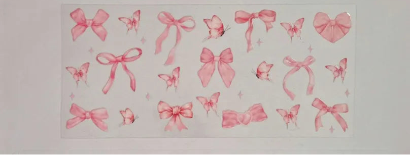 Bows and butterflies Decal