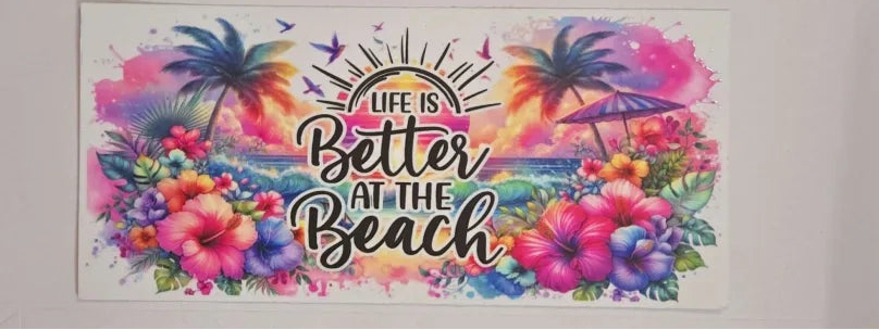 Life is better at the beach Decal
