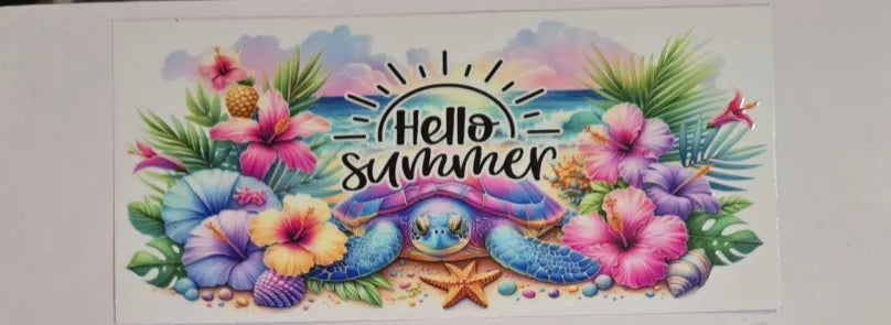 Hello Summer Decal