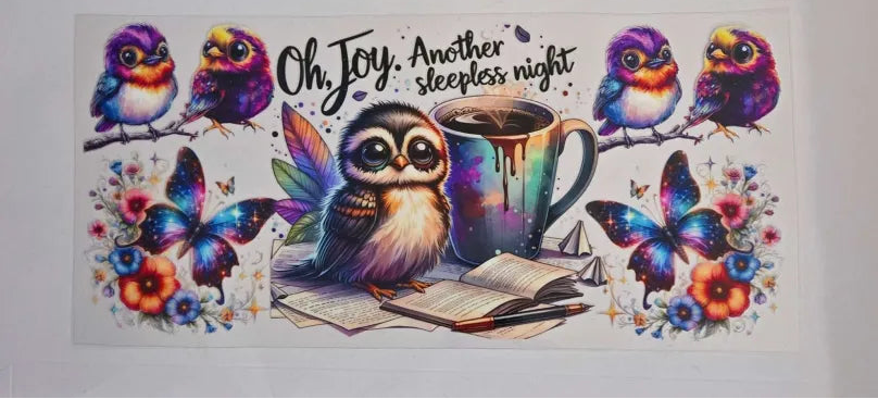 Sleepless Night Decal