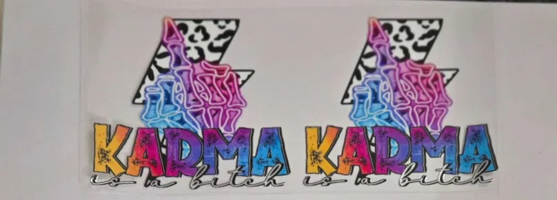Karma Decal