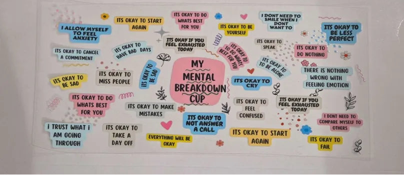 Mental breakdown Decal