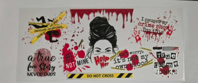 True Crime Decal
