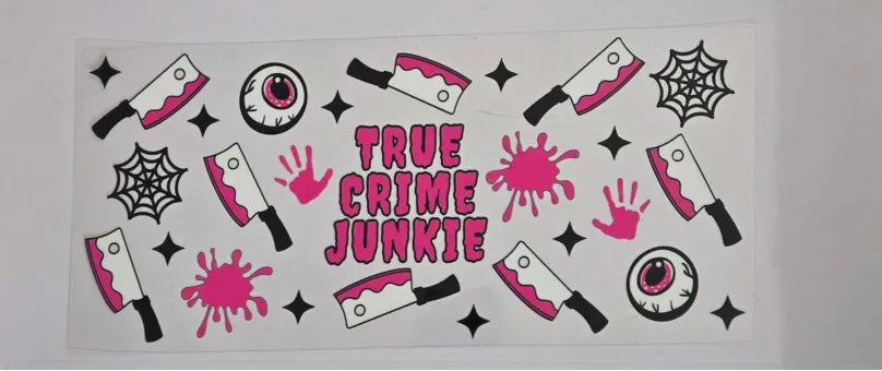True Crime Decal