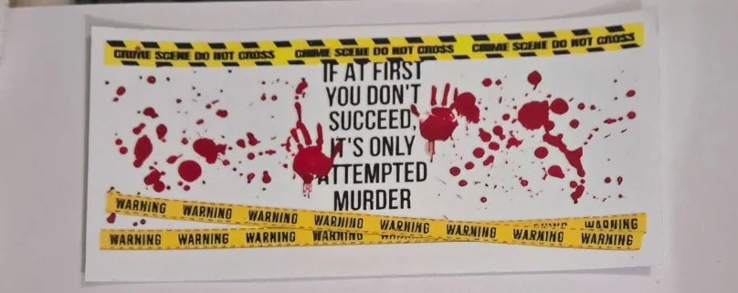 True Crime Decal
