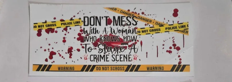 True Crime Decal