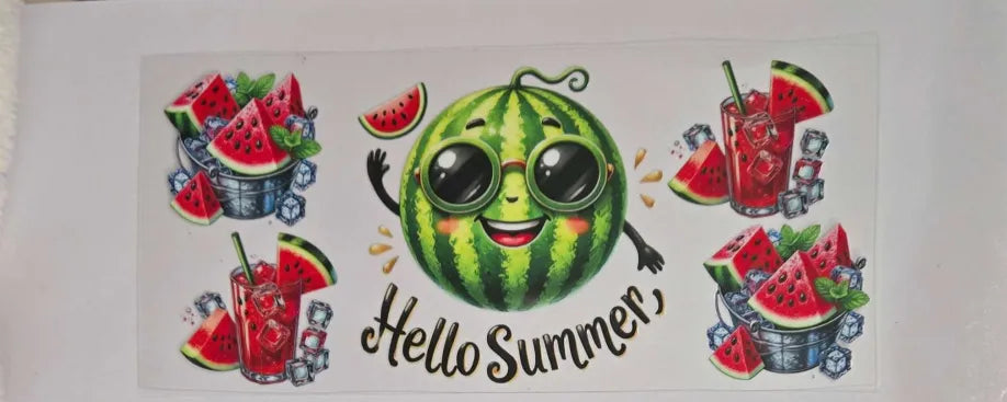 Hello Summer Decal