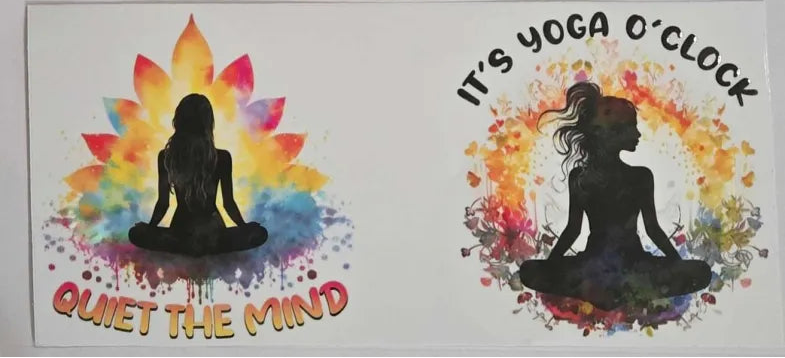 Yoga Decal