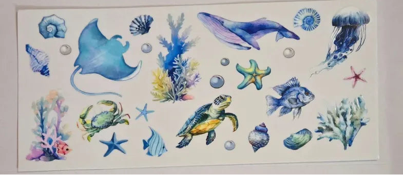 Under water animals Decal