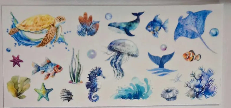 Under water animals Decal