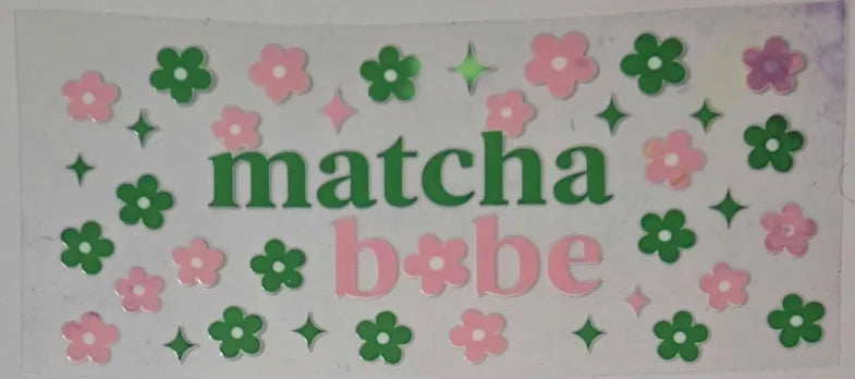 Matcha Decal