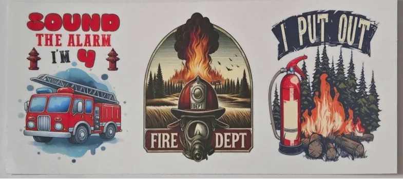 Fire Dept Decal