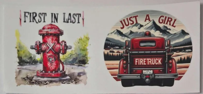 Fire Dept Decal