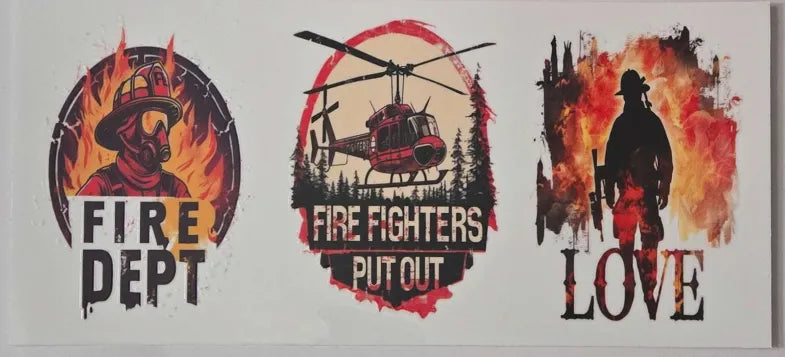Fire Dept Decal