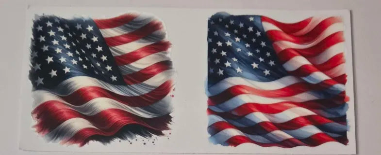 US Flag Decal