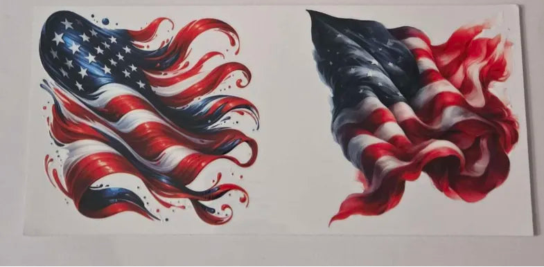 US Flag Decal
