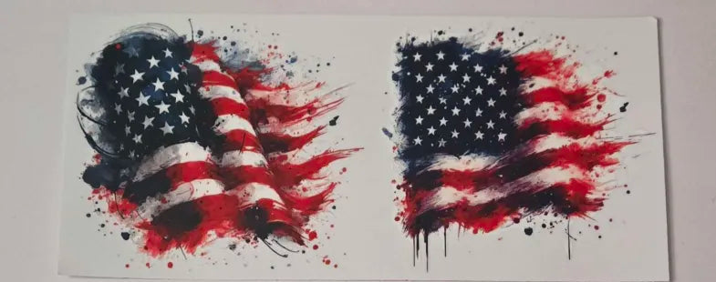 US Flag Decal