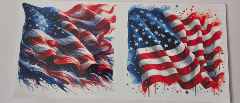 US Flag Decal