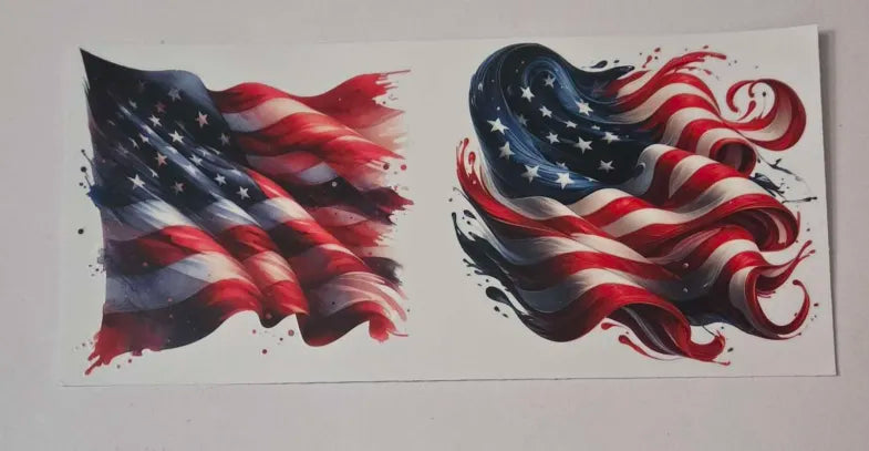 US Flag Decal
