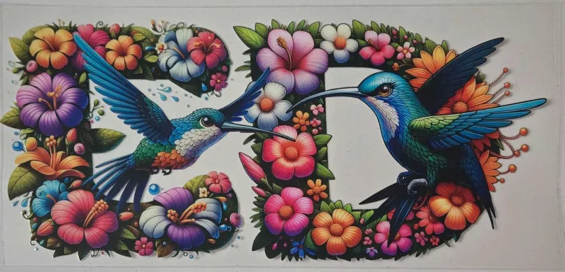 Hummingbird Decal