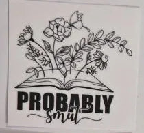 Book Decal