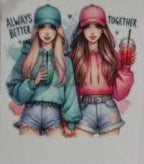 Best Friends Decal